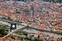 11 Luftaufnahme Regensburg Altstadt