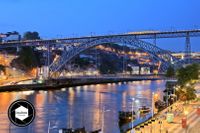 01 Porto-Br&uuml;cke Dom Lu&iacute;s by Night